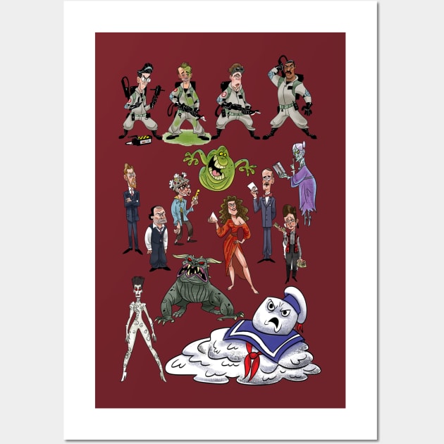 Ghost Busters Wall Art by Art of Stephen Silver